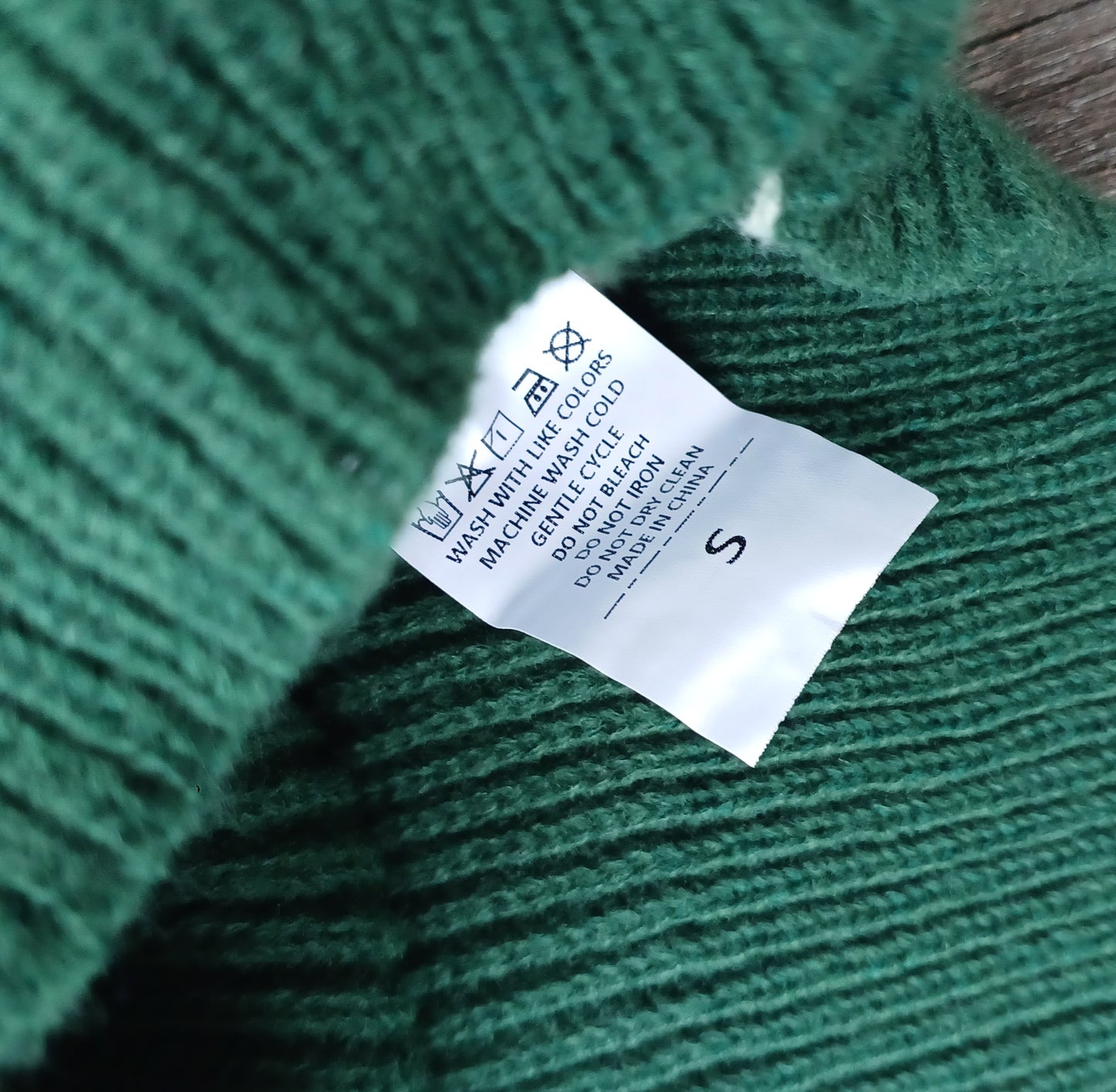 Green Stripe Pullover Sweater