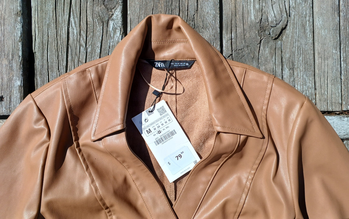 Zara Leather Dress