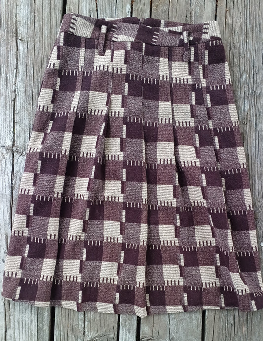 Vintage Pleated Skirt
