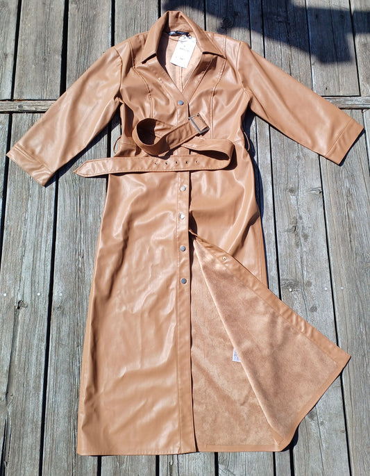 Zara Leather Dress